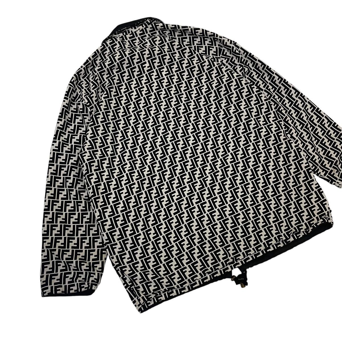 Fendi 🔥Vintage Fendi Monogram Reversible Jacket Size US L / EU 52-54 / 3 - 13 Thumbnail