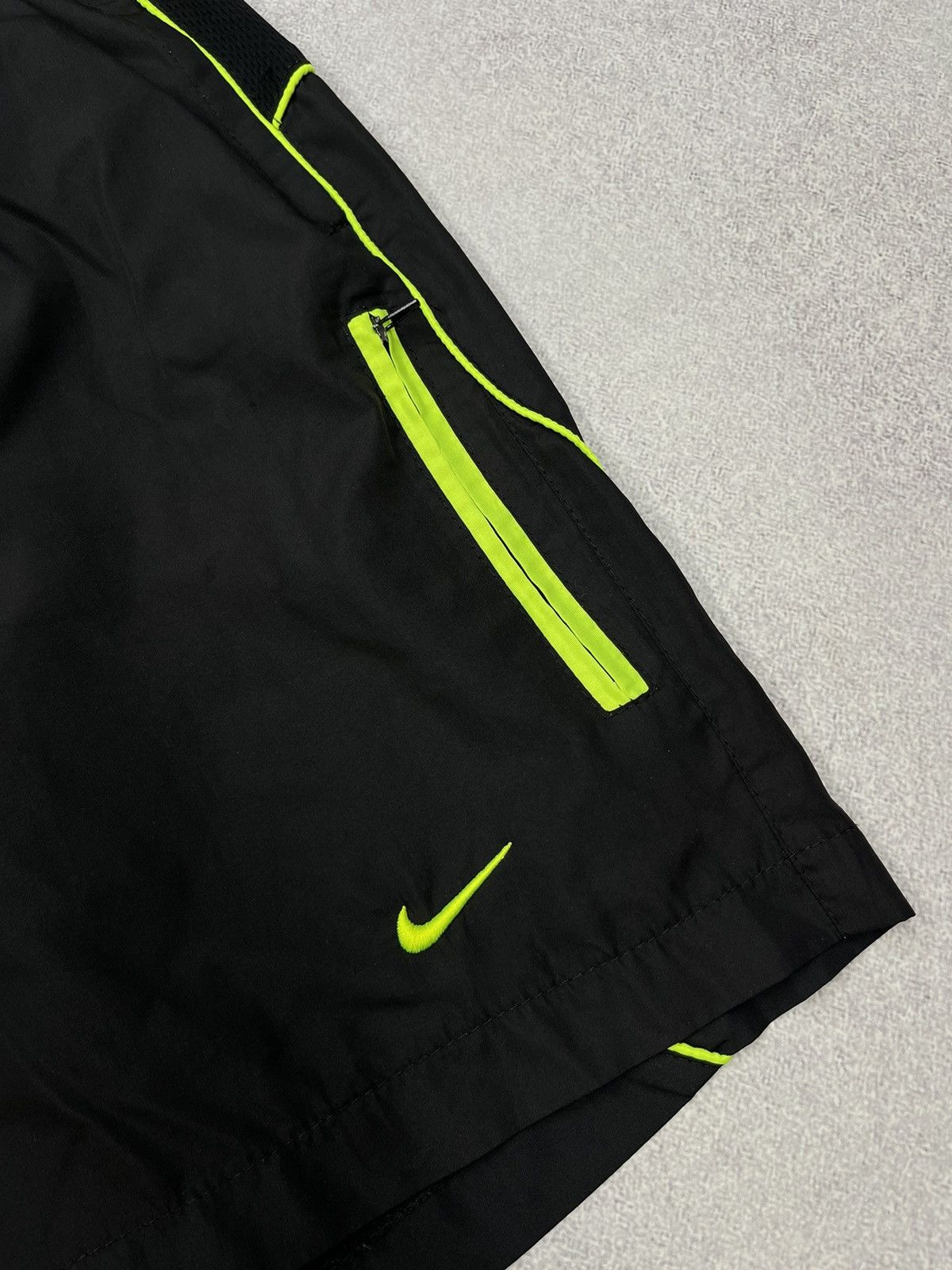 Nike × Nike ACG × Vintage Vintage Nike Athletic Nylon Black Shorts Swoosh Y2K ACG TN Size US 34 / EU 50 - 3 Thumbnail