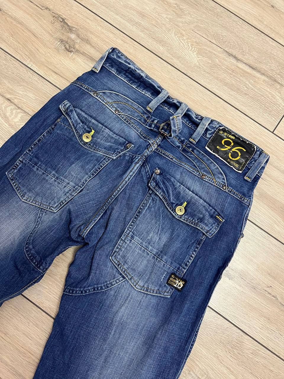 Men G-Star Elwood 96 5620 Vintage Denim Jeans Pants 34x34