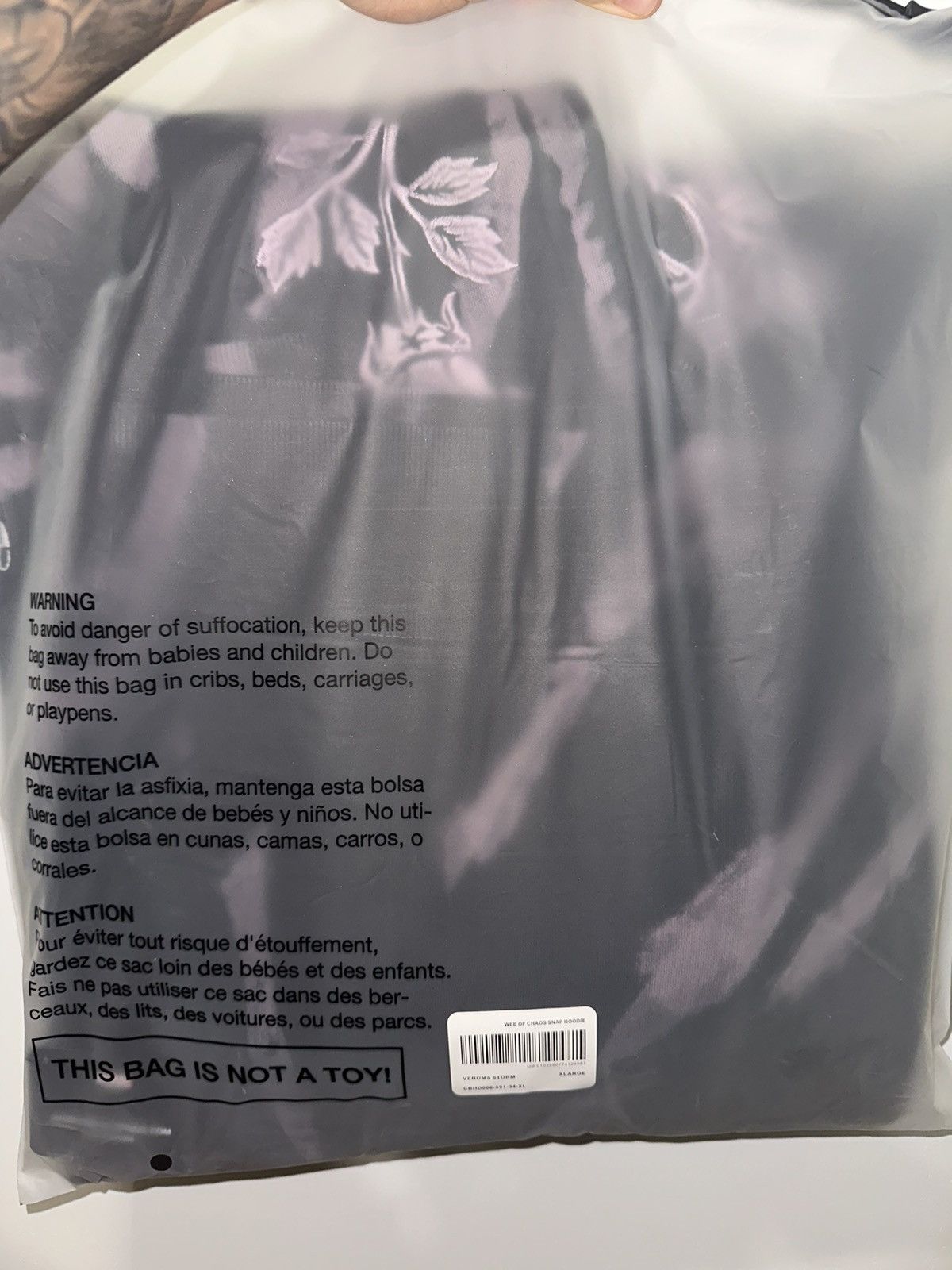 Darc Sport CIVIL REGIME X DARC SPORT X MARVELS SPIDERMAN VENOM Size US XL / EU 56 / 4 - 7 Thumbnail