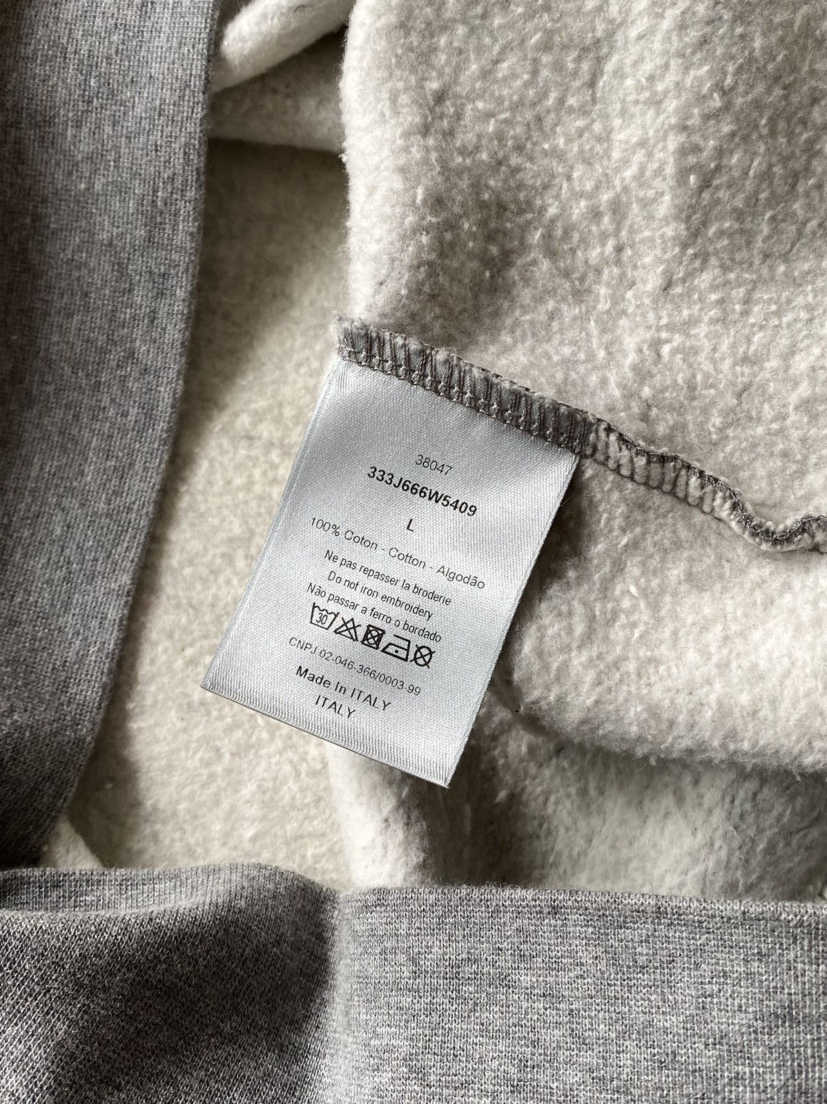 Dior 2013 Dior Homme by Kris Van Assche Sweatshirt Logo Size US L / EU 52-54 / 3 - 9 Thumbnail