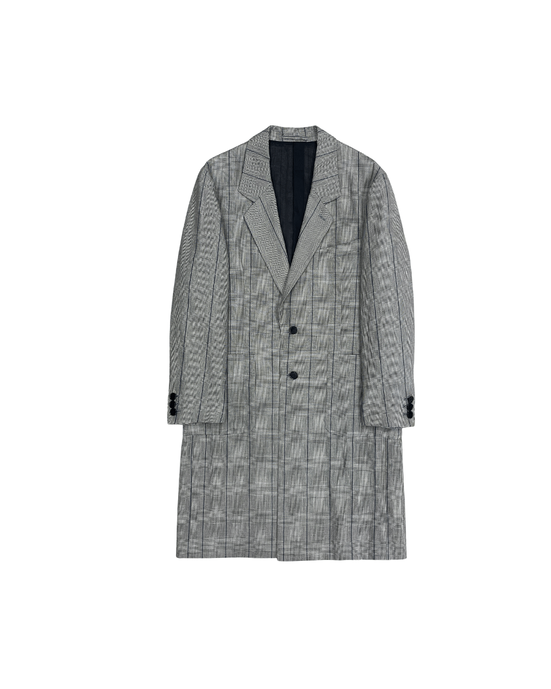 Diet Butcher Slim Skin Diet Butcher Slim Skin Checked Two Button Coat Size US M / EU 48-50 / 2 - 1 Thumbnail