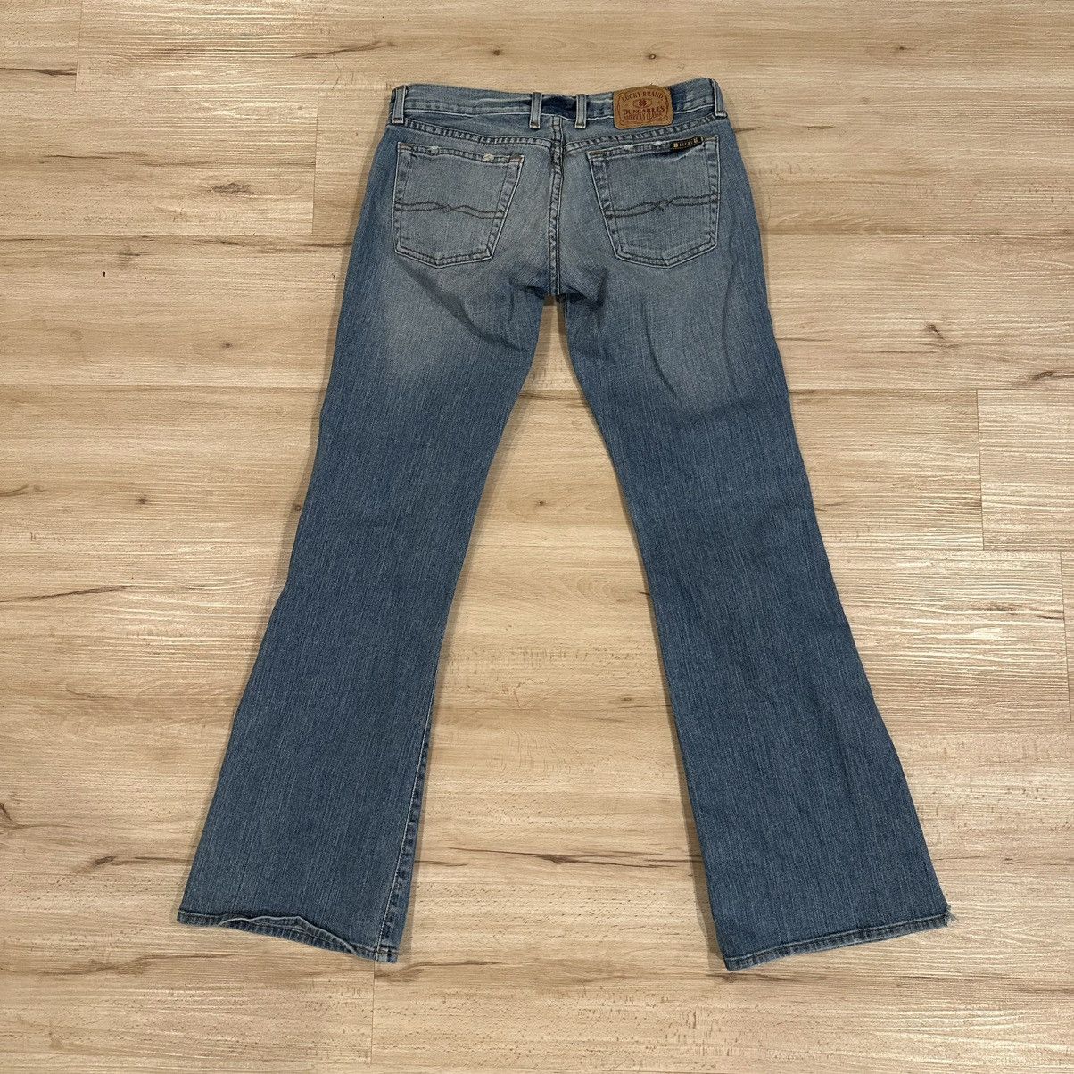 Lucky Brand Lucky Brand Lil' Maggie Bootcut Denim Jeans (Made in USA) Size 27" / US 4 / IT 40 - 6 Thumbnail