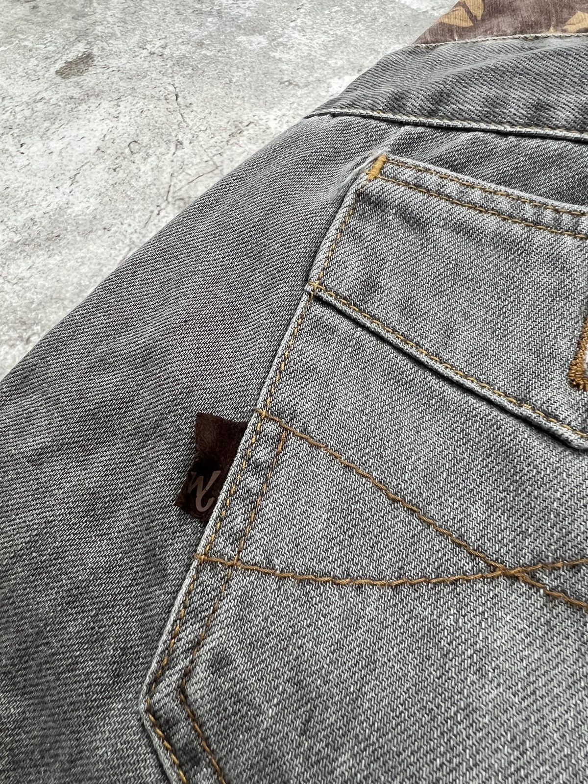 Vintage × Wu-Tang Clan Wu wear denim shorts 34 Size US 34 / EU 50 - 7 Thumbnail