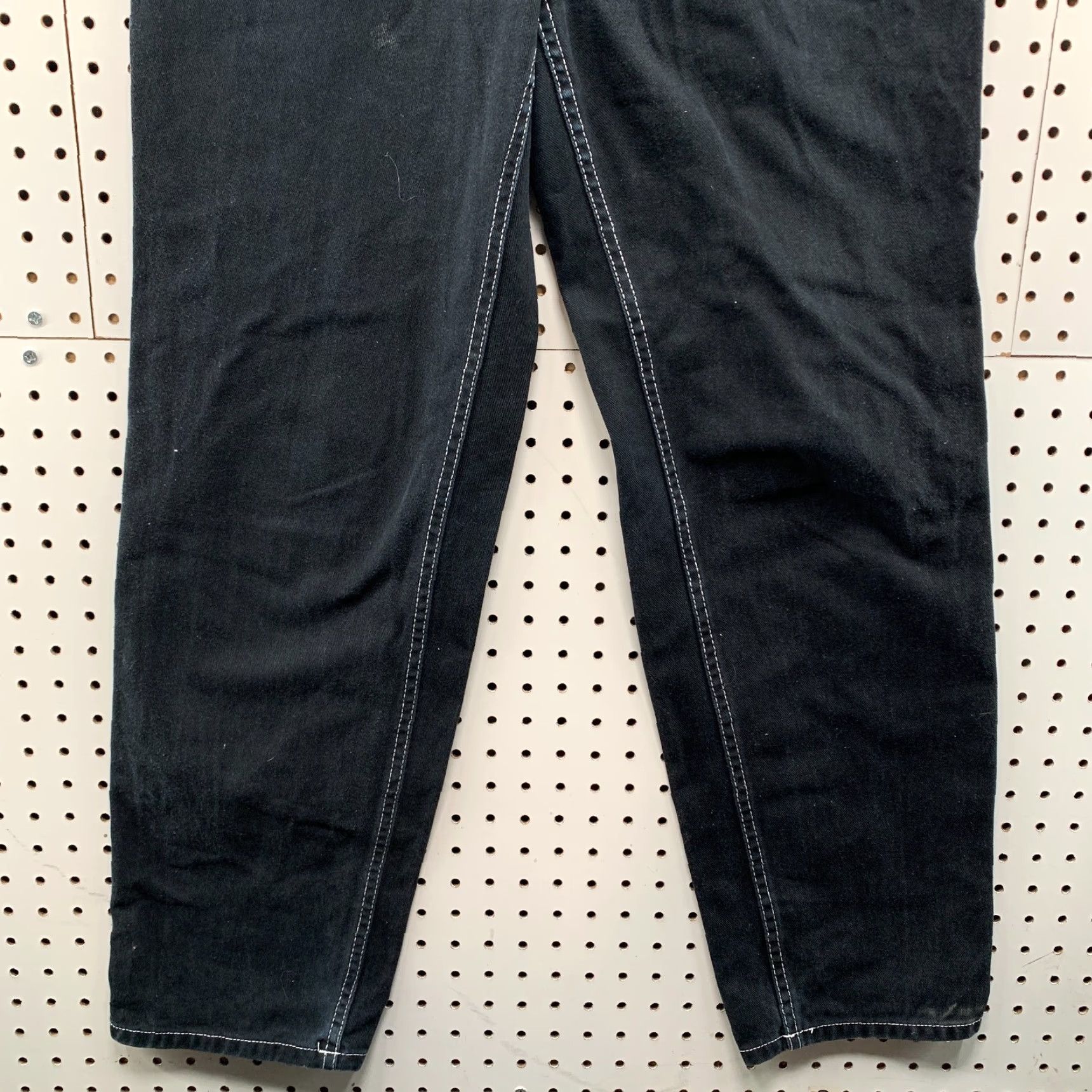 Empyre Empyre Black Denim Carpenter Pants Womens Size 4 Skater Tori 28x30 Size 27" / US 4 / IT 40 - 4 Thumbnail