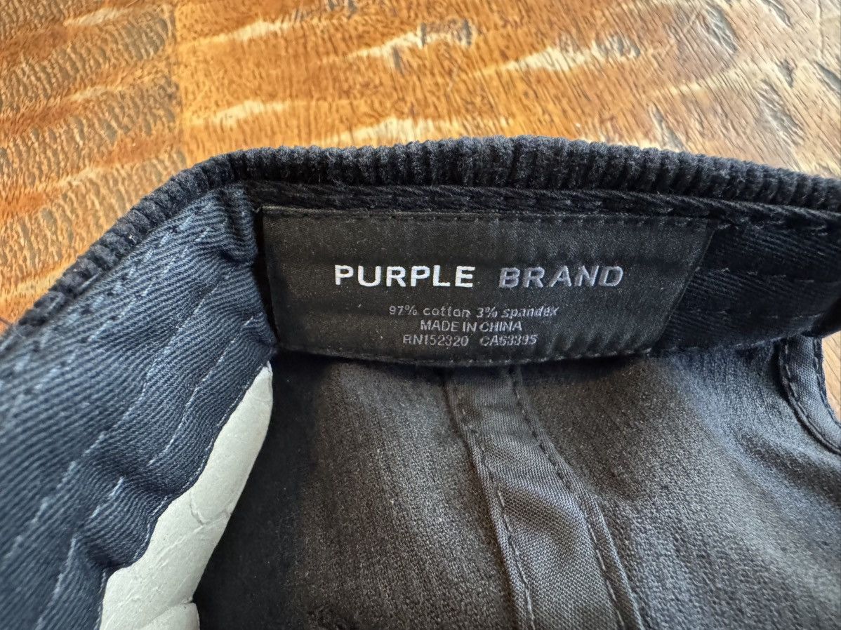 Purple Brand Purple Brand Corduroy Hat Cord Black Size ONE SIZE - 9 Thumbnail