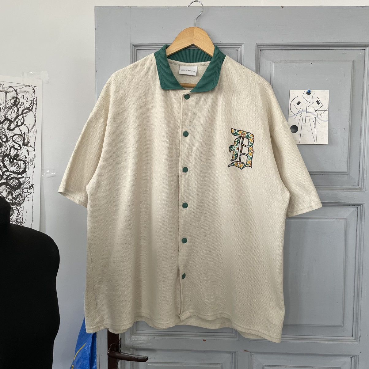 Drole De Monsieur Drôle de Monsieur "La Chemise Piqué D" – SS23 Collection Size US L / EU 52-54 / 3 - 2 Thumbnail