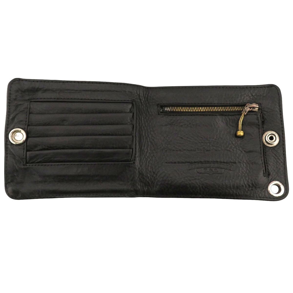 Chrome Hearts CH 1 Snap Cross Button Wallet