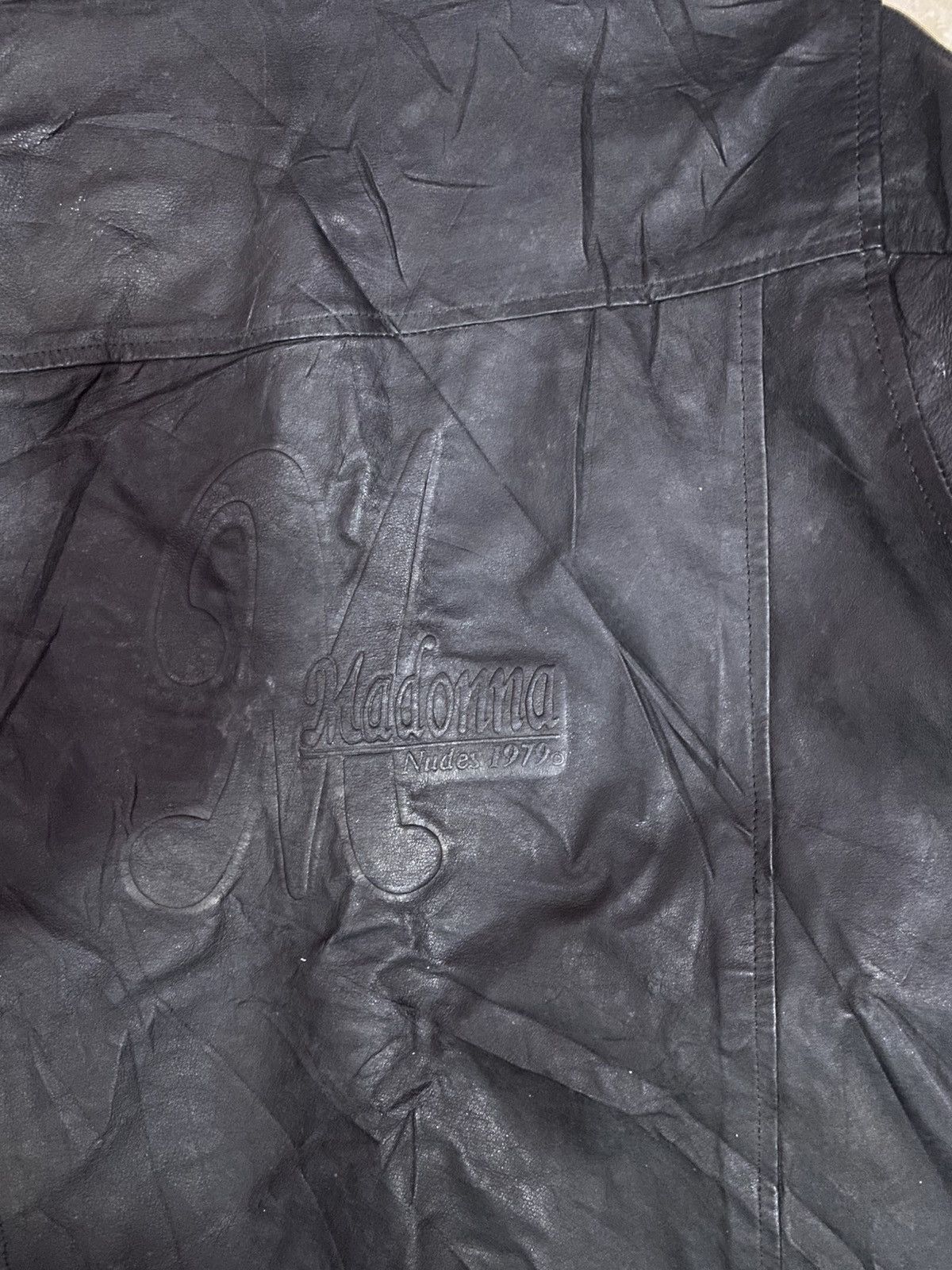 Other 🔥NOS Madonna Nudes 1979 Pig Nappa Leather Jacket Size US L / EU 52-54 / 3 - 5 Thumbnail