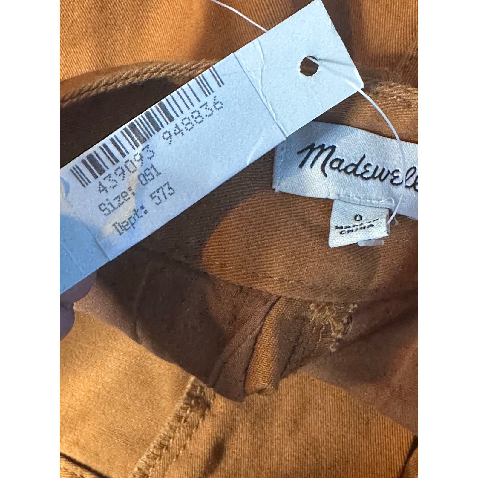 Madewell Madewell brown high waisted pleated wideleg pants size 0 Size 25" / US 0 / IT 36 - 7 Thumbnail