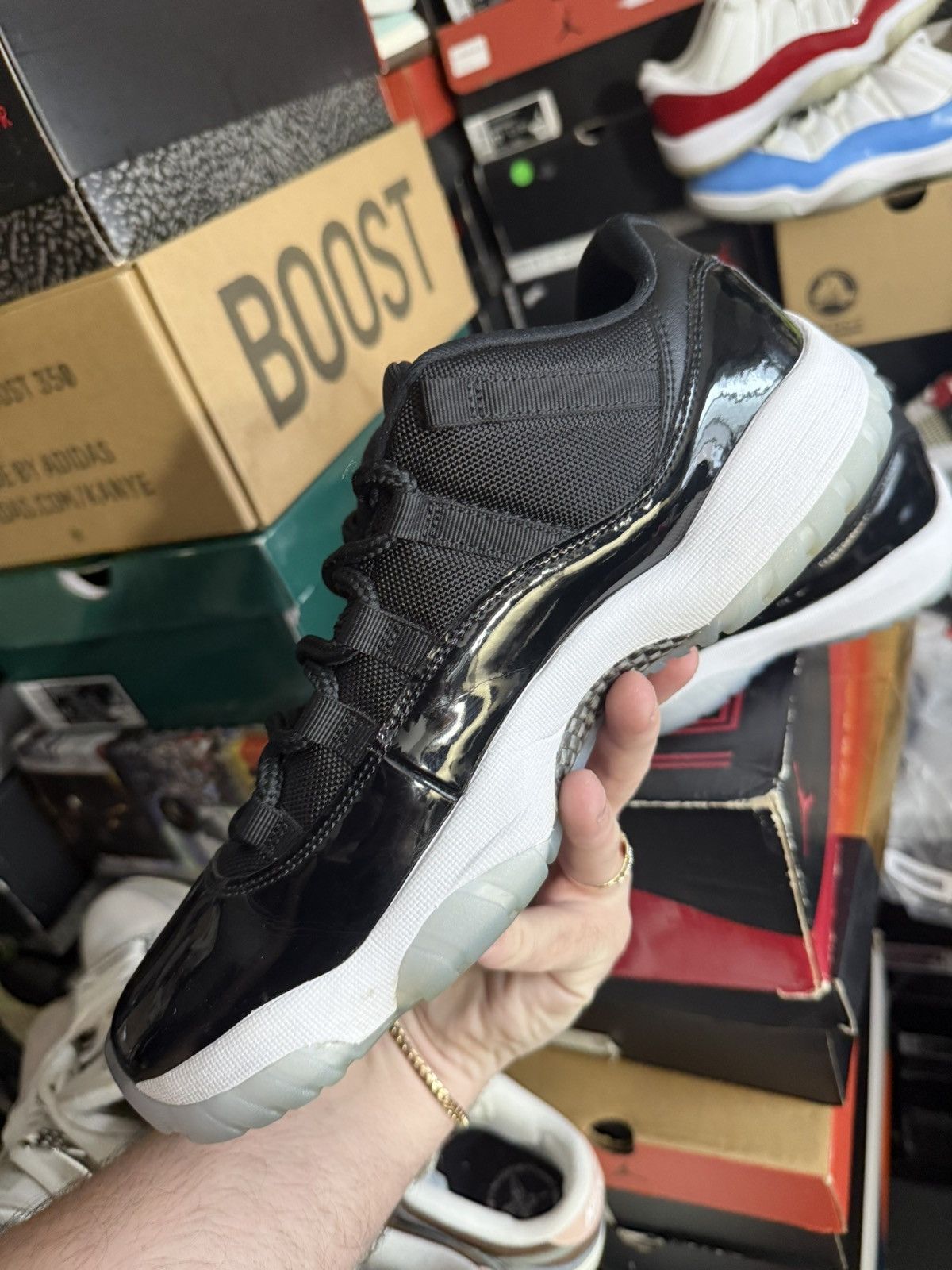 Jordan Brand Jordan retro 11 low space jam sz 10.5 Size US 10.5 / EU 43-44 - 3 Thumbnail