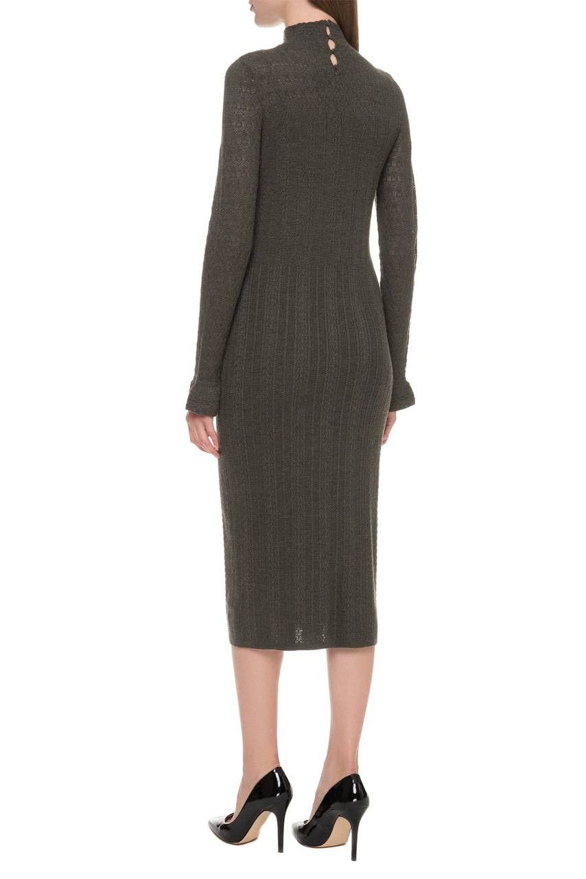 nordic knitted dress Freyja Dress Brown main image 1