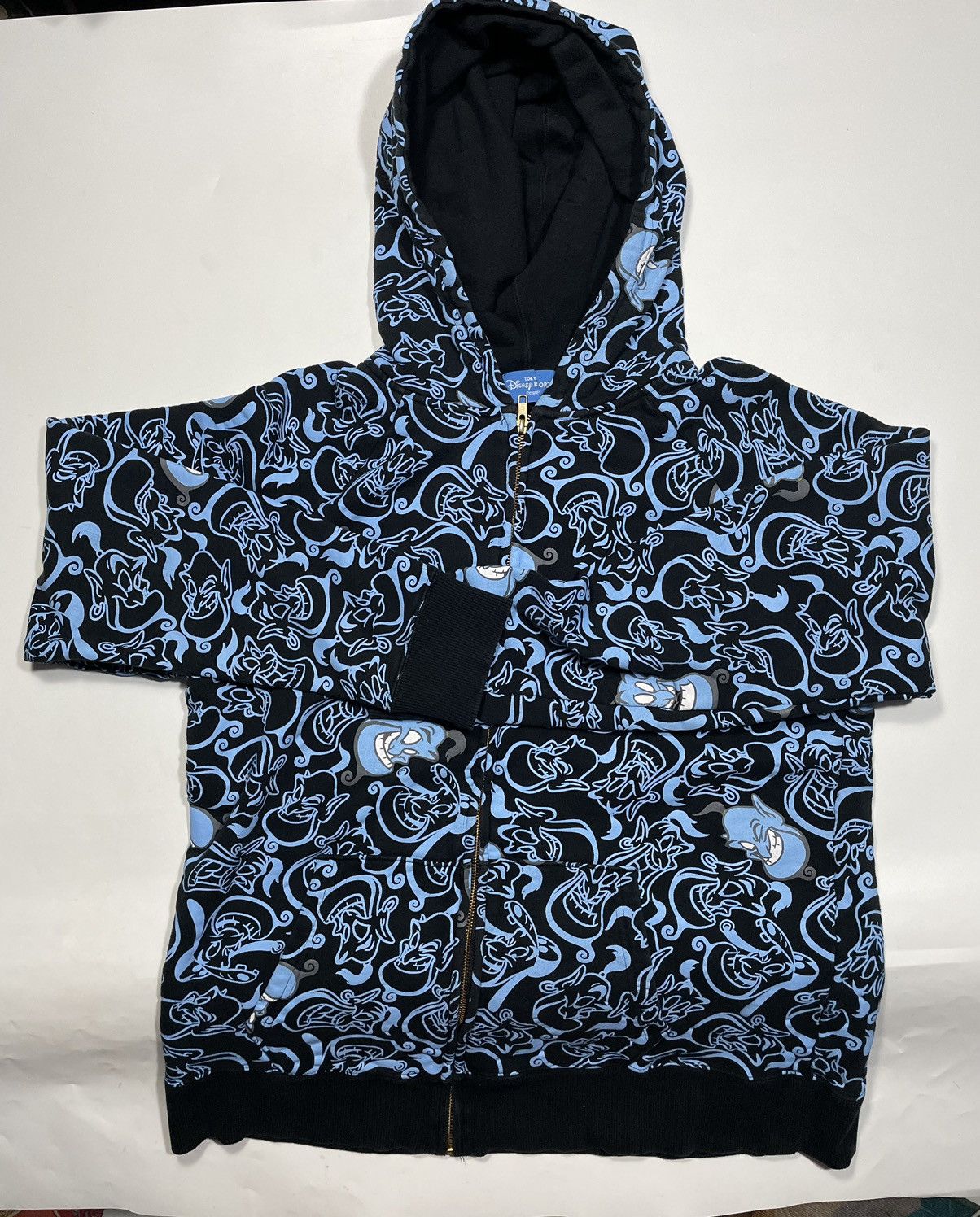 Disney Vintage Disney Aladdin genie fullprint aladin hoodie sweat Size US L / EU 52-54 / 3 - 7 Thumbnail