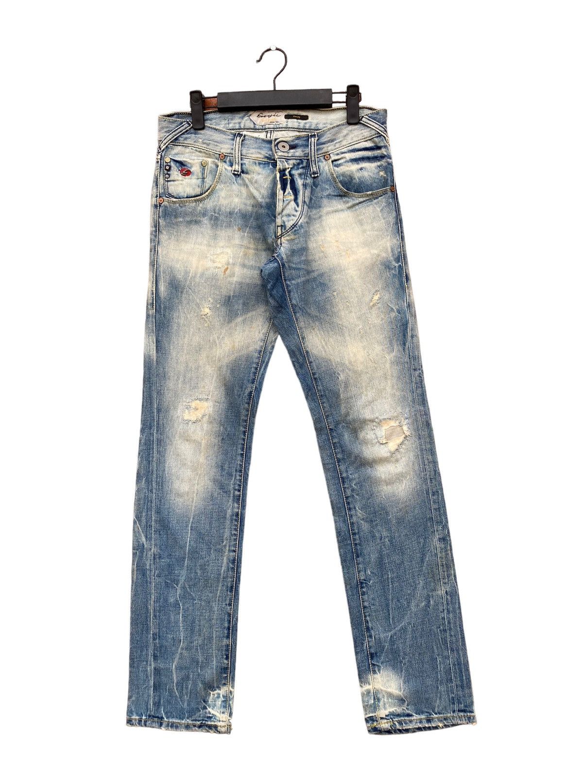 Energie Distressed Denim Pants