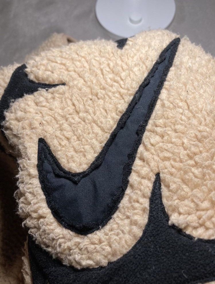 Nike × Vintage ⛩️Nike jacket sweatshirt custom sherpa fleece vintage y2k eye Size US L / EU 52-54 / 3 - 10 Thumbnail