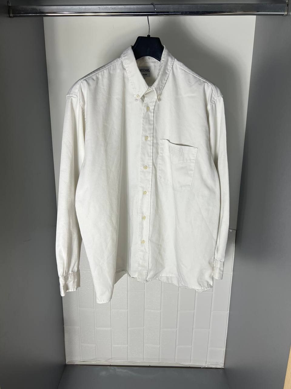 Moschino VINTAGE LOVE MOSCHINO ITALIAN DESIGNER SHIRT CASUAL 90s Size US L / EU 52-54 / 3 - 3 Thumbnail
