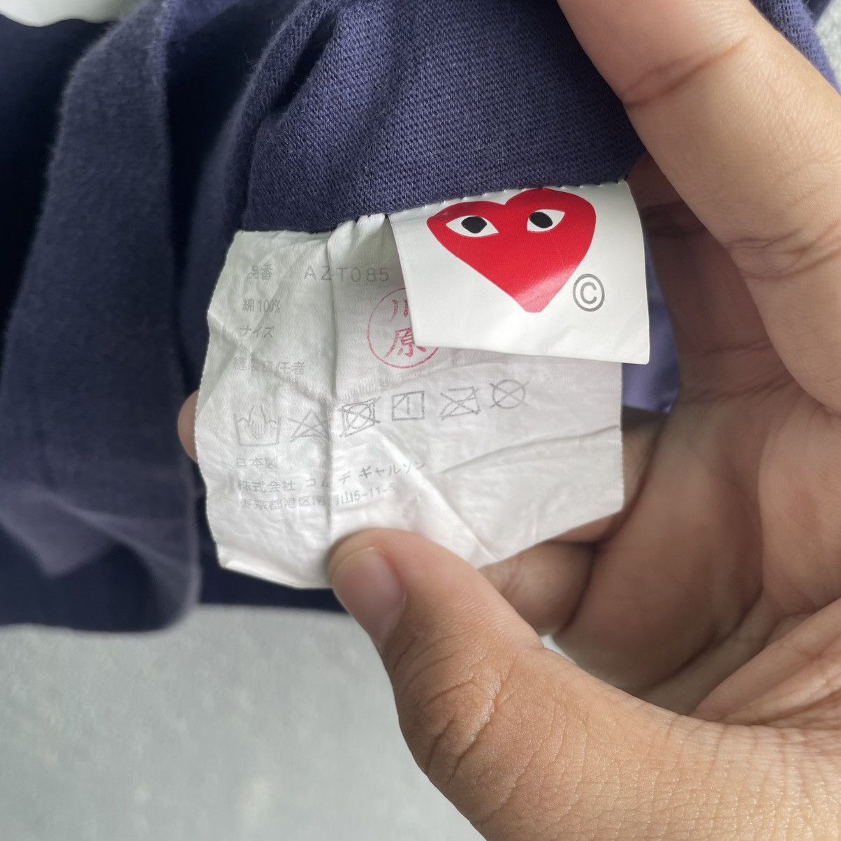 Comme des Garcons × Comme des Garcons PLAY Comme des Garcons Play Tee Shirt Size US M / EU 48-50 / 2 - 6 Thumbnail