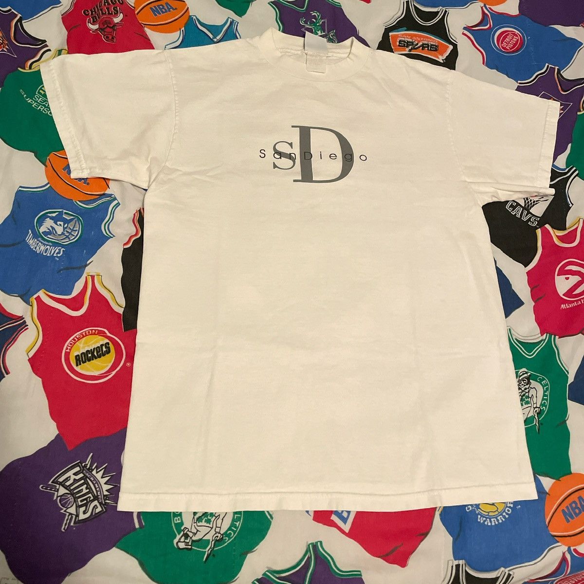 Calvin Klein × Vintage Vintage San Diego Calvin Klein Parody Promo Destination Tee Size US M / EU 48-50 / 2 - 1 Thumbnail
