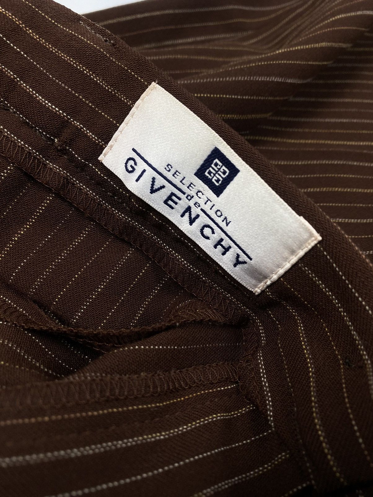 Givenchy 🚨 Selection De Givenchy Vintage Brown Striped Pants YLS RRL Size 36" / US 14 / IT 50 - 6 Thumbnail