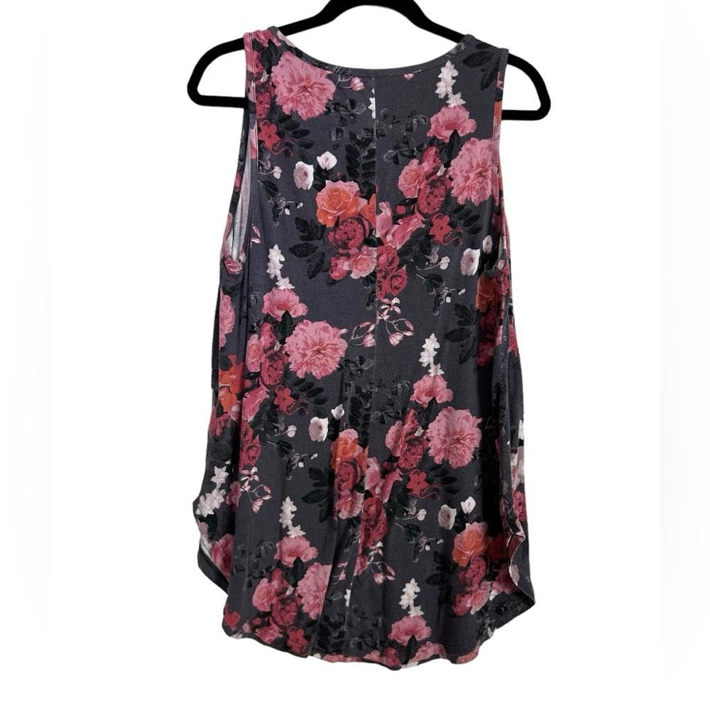 Torrid Torrid l Super Soft Knit Floral Tank 2X Size XXL / US 16-18 / IT 52-54 - 2 Thumbnail