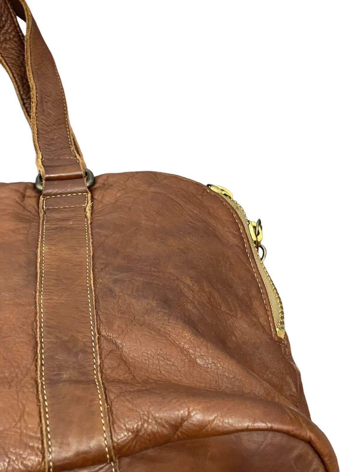 Genuine Leather Full Leather Patina B&Y United Arrows Tote Shoulder Bag 1🟩1 Size ONE SIZE - 11 Thumbnail