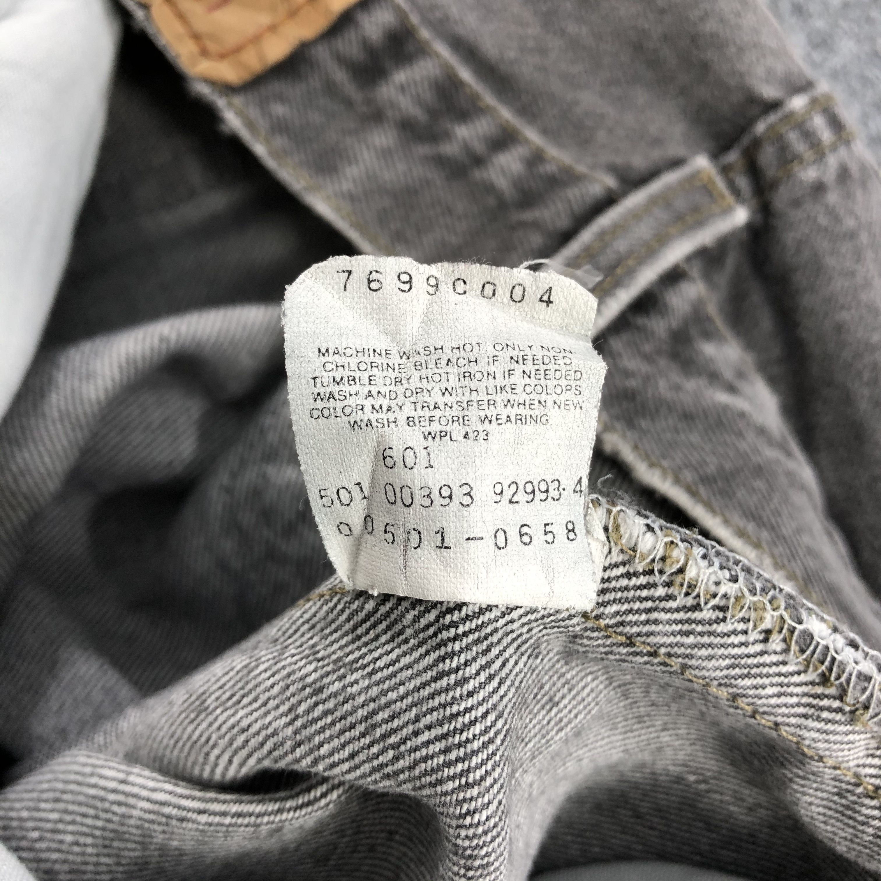 Levi's Vintage 90s Levis 501 Earth Tone Jeans-J1420 Size US 32 / EU 48 - 15 Thumbnail