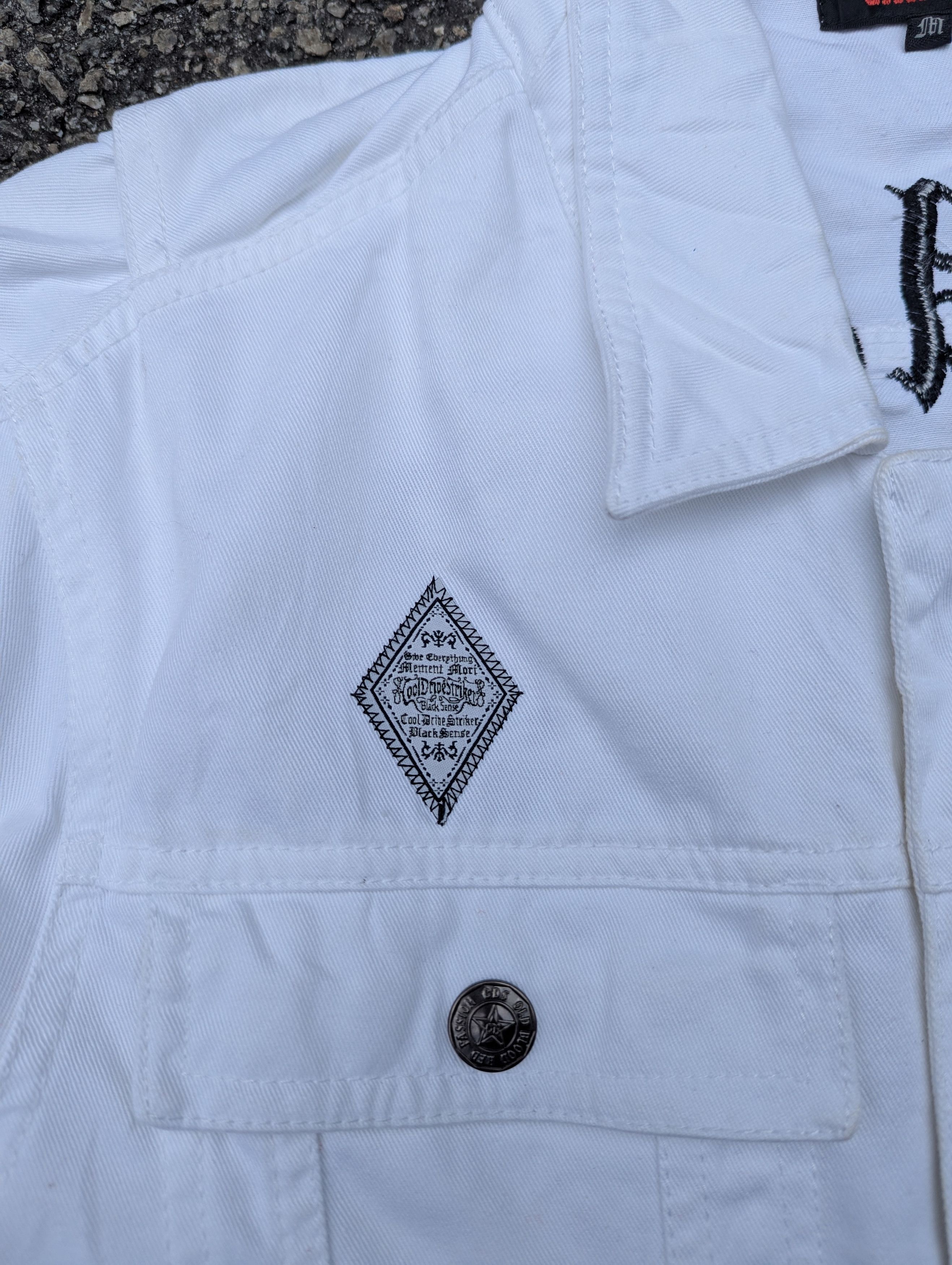Seditionaries RARE Garhina Horse Shoe Coveralls inspired CHROME HEARTS Size US M / EU 48-50 / 2 - 9 Thumbnail