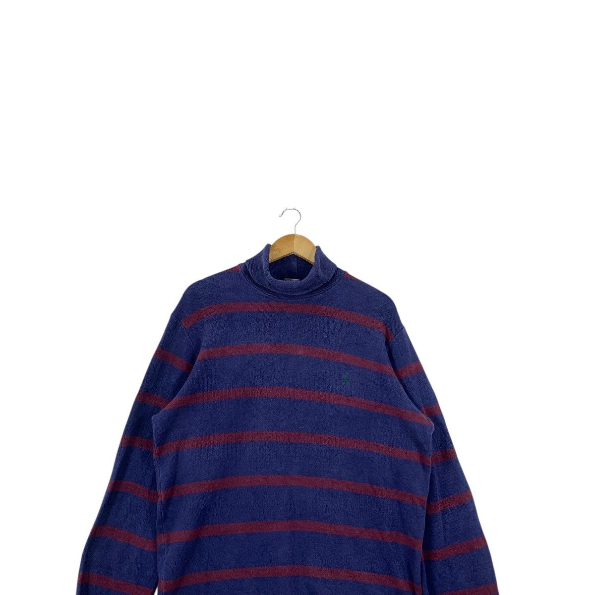 Polo Ralph Lauren Vintage POLO RALPH LAUREN Small Pony Turtleneck Sweatshirt Size US M / EU 48-50 / 2 - 2 Thumbnail