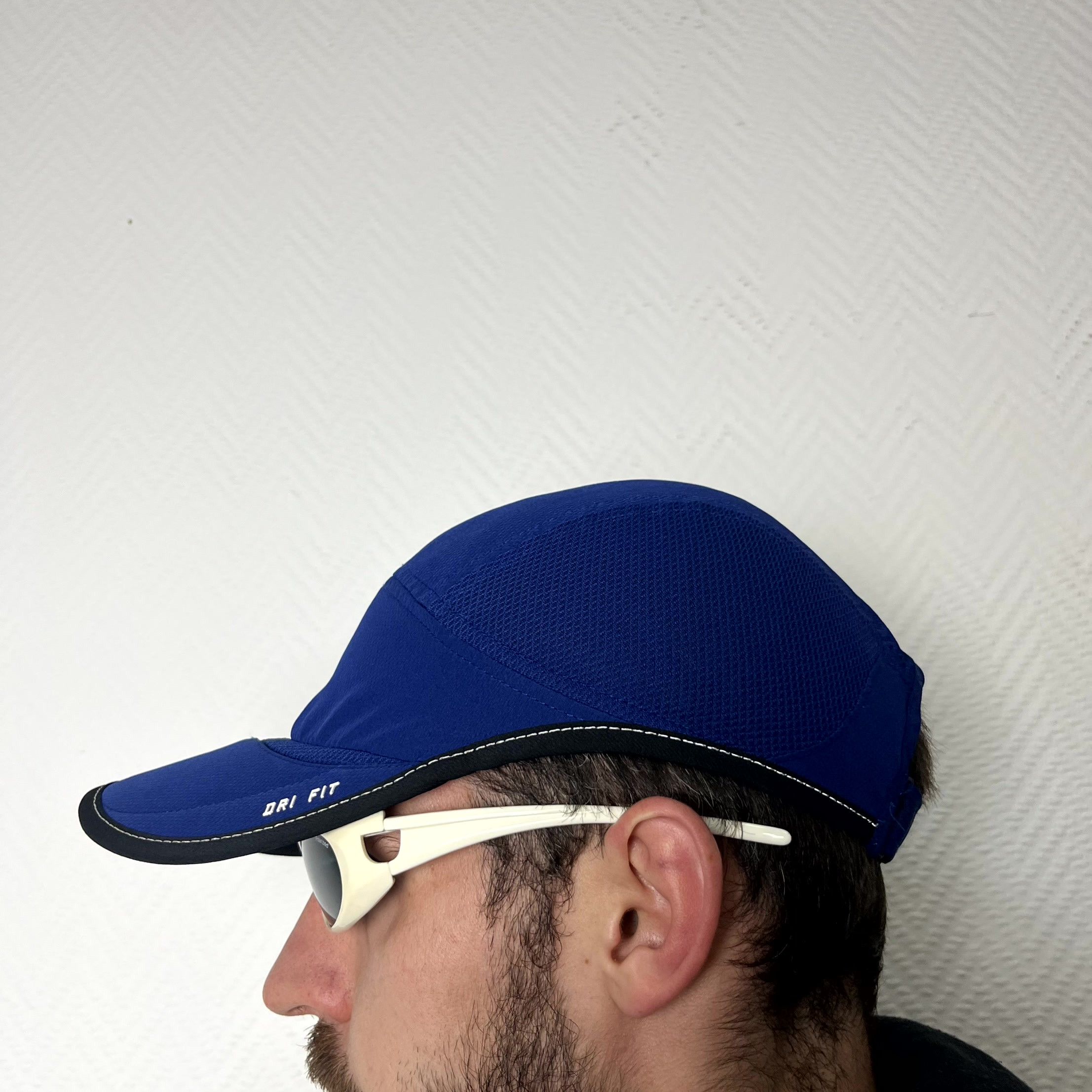 Nike Nike Dri-FIT Running Cap Blue Sports Hat One Size Size ONE SIZE - 8 Thumbnail