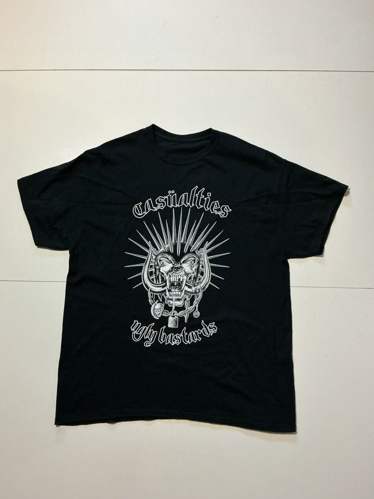 Band Tees The Casualties Ugly Bastards Everything Punk Band T-Shirt Size US M / EU 48-50 / 2 - 1 Thumbnail