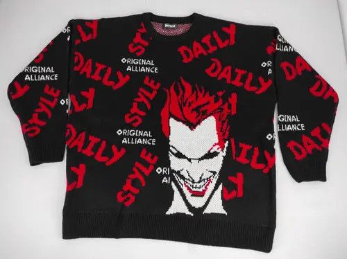 Aran Isles Knitwear New Oversized Unisex Full Print Knitwear Jumper Sweatshirt Size US XL / EU 56 / 4 - 1 Thumbnail