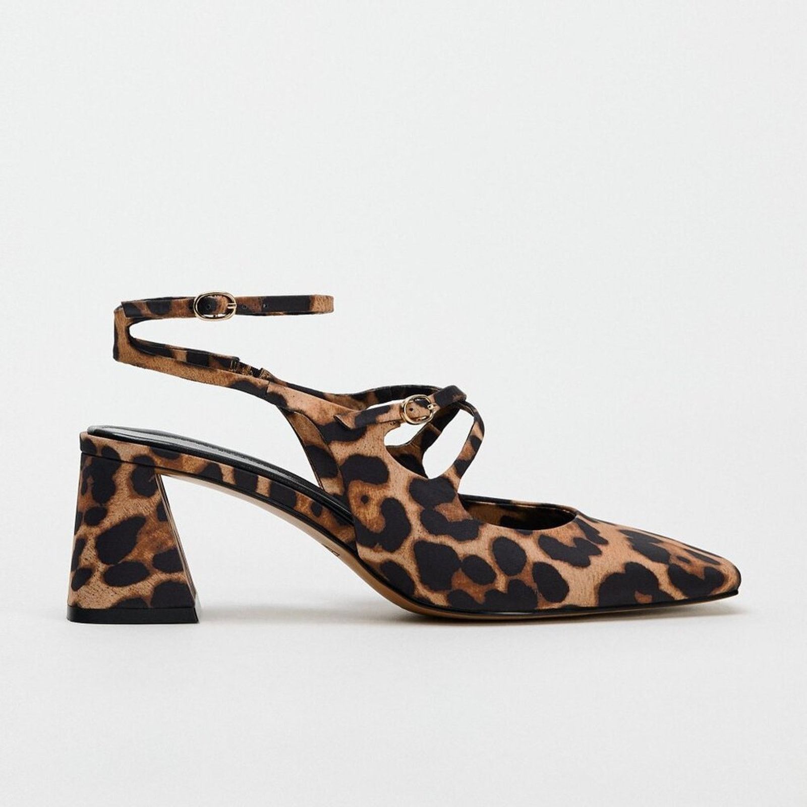 Zara ZARA Block Heel Shoes NWT Size US 8 / IT 38 - 20 Thumbnail
