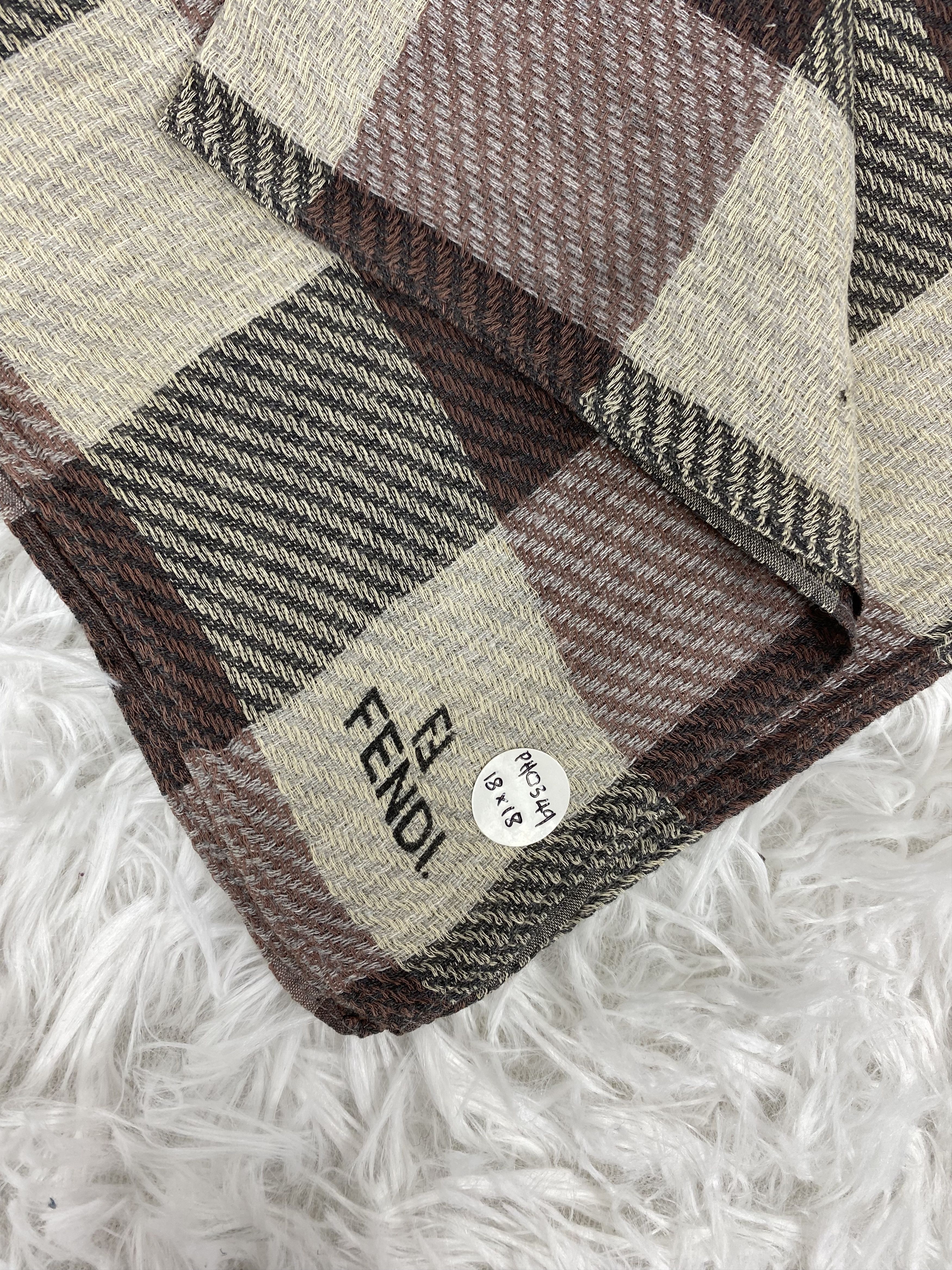 Vintage Vintage Fendi Handkerchief Neckerchief PH0349 Size ONE SIZE - 2 Thumbnail