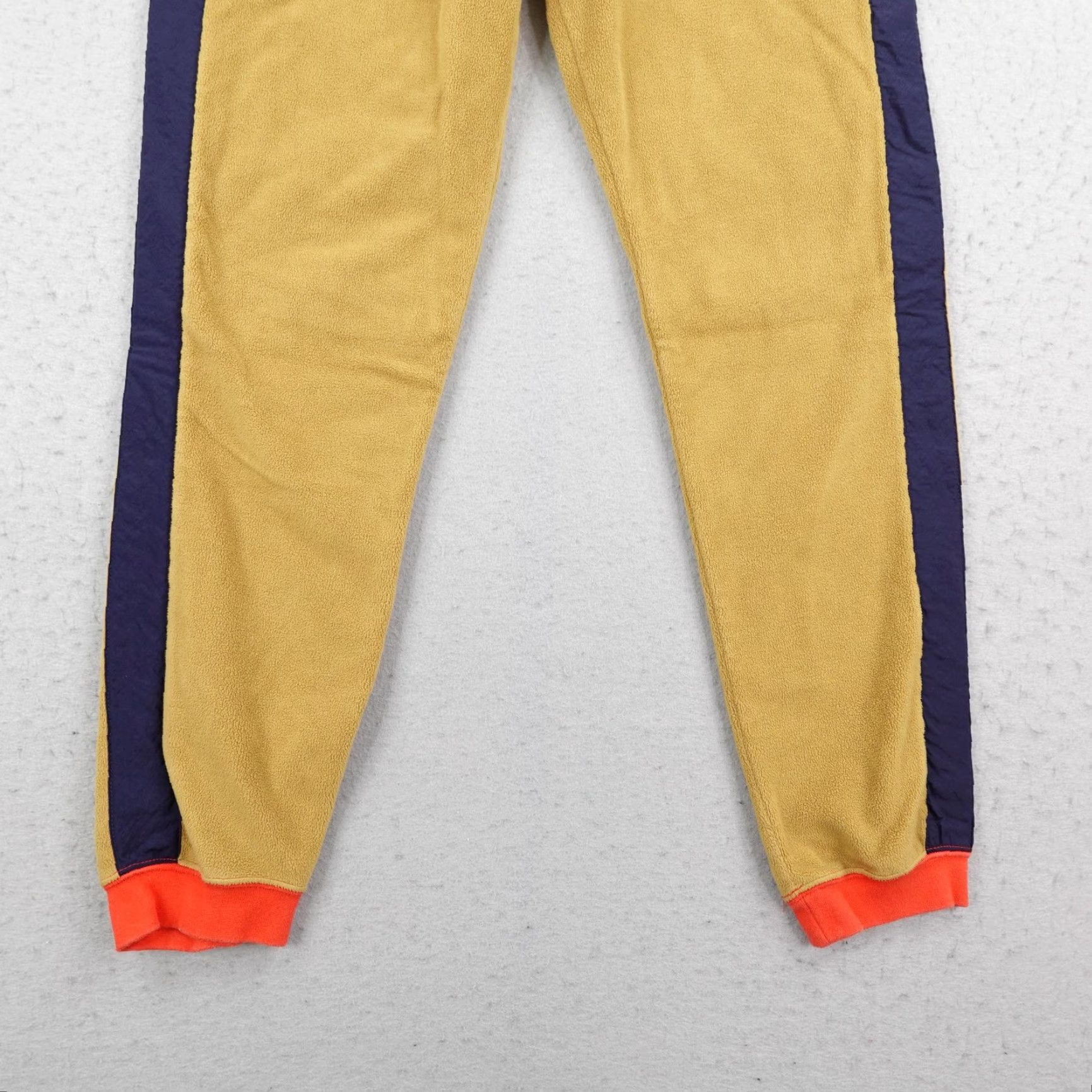 Nike Nike Pants Womens M Beige Orange Blue NSW Polar Tracksuit Fleece Joggers Size 32" / US 10 / IT 46 - 3 Thumbnail