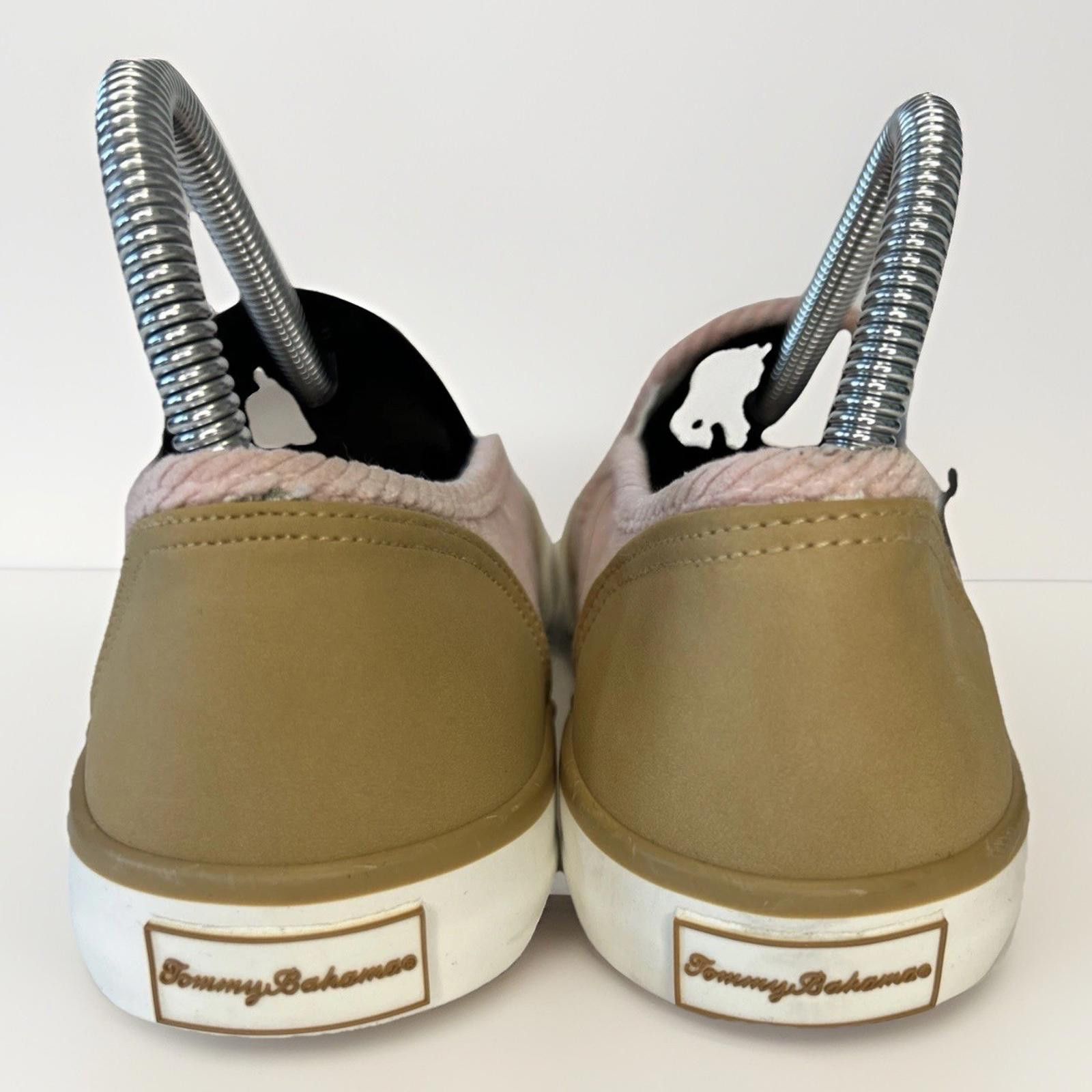 Tommy Bahama Tommy Bahama Corduroy Pink Soft Slip-On Sneaker Size 8.5 Size US 8.5 / IT 38.5 - 5 Thumbnail