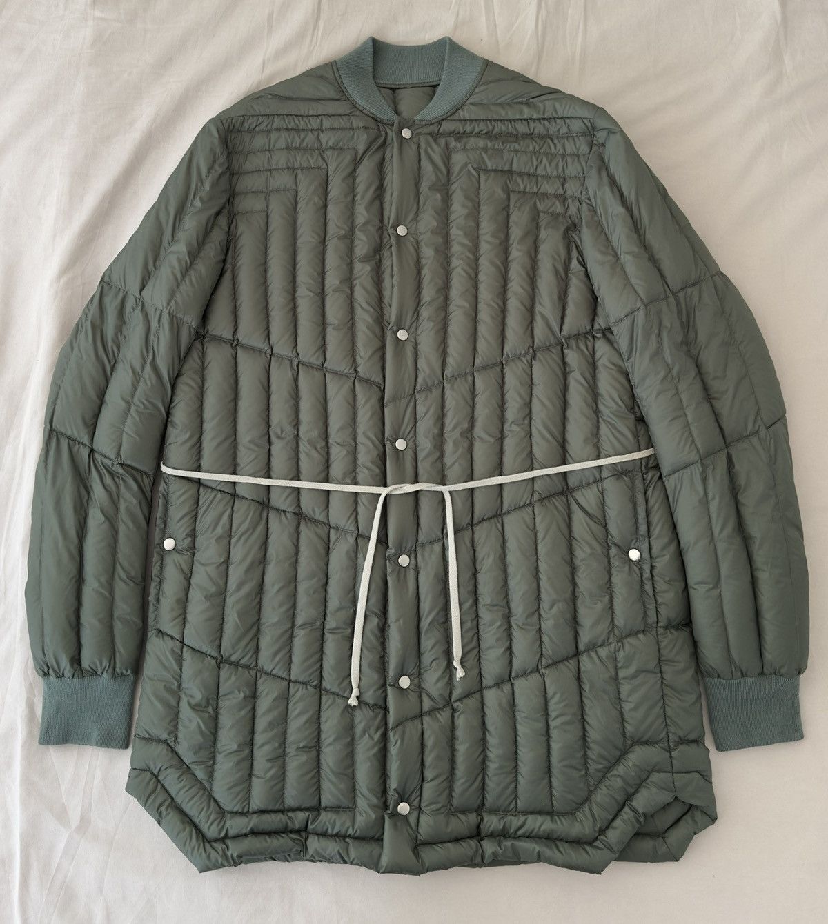 Rick Owens Rick Owens Long Quilted Puffer Padded Jacket Size US L / EU 52-54 / 3 - 1 Thumbnail