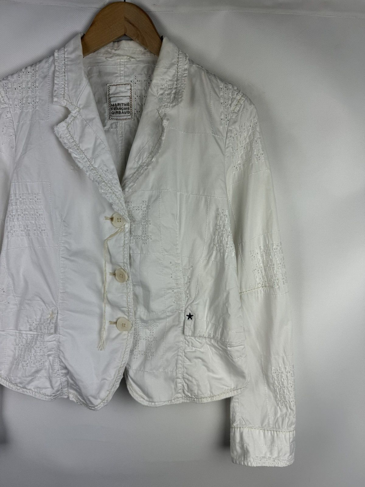 Marithe + Francois Girbaud Marithe Francois Girbaud Vintage Avant-Garde Blazer Jacket Size L / US 10 / IT 46 - 3 Thumbnail