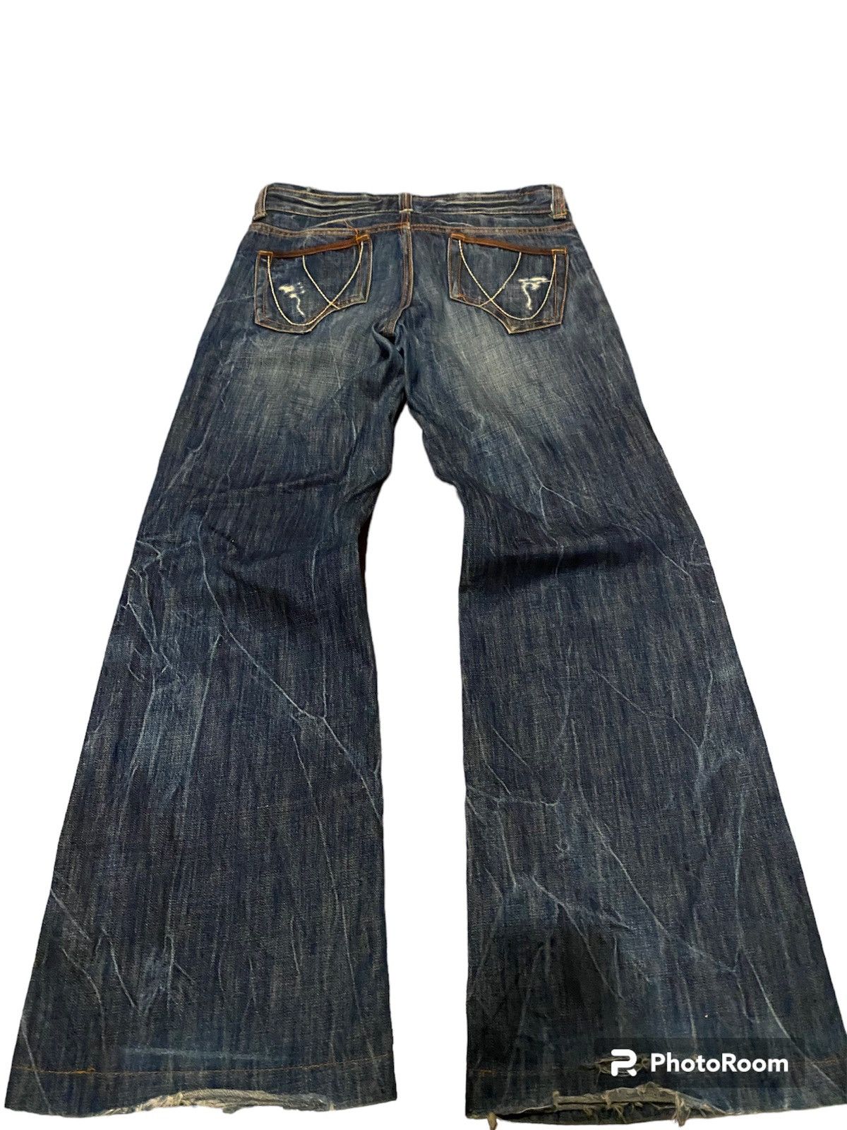 Japanese Brand Flare jeans Red 🌶️ pepeper Boot Cit Size 30" / US 8 / IT 44 - 1 Thumbnail