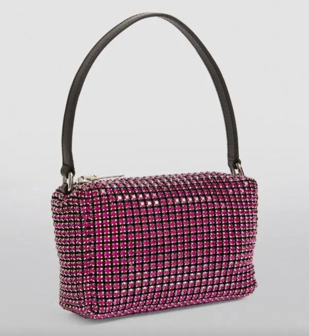 Alexander Wang Alexander Wang Medium Pouch Rhinestone Mesh Bag Size ONE SIZE - 1 Thumbnail