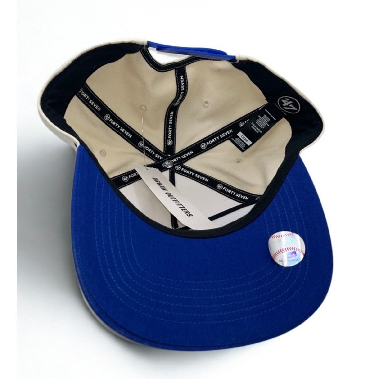 47 Los Angeles Dodgers 47 Brand Hitch Two Tone Snapback Hat NWT Size ONE SIZE - 8 Thumbnail