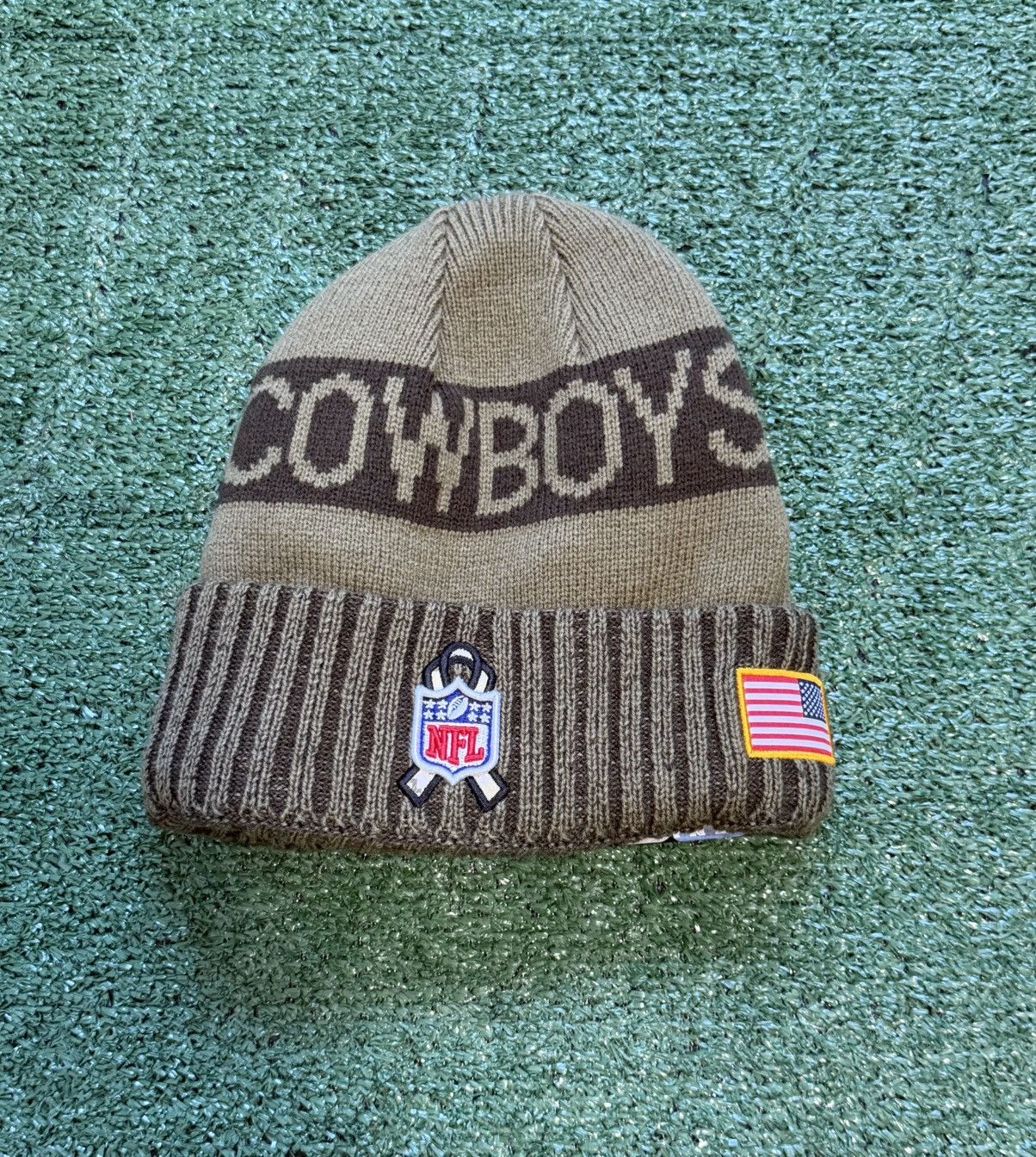 New Era 2025 NFL Salute to Service Dallas Cowboys New Era Knit Cuff Size ONE SIZE - 2 Thumbnail