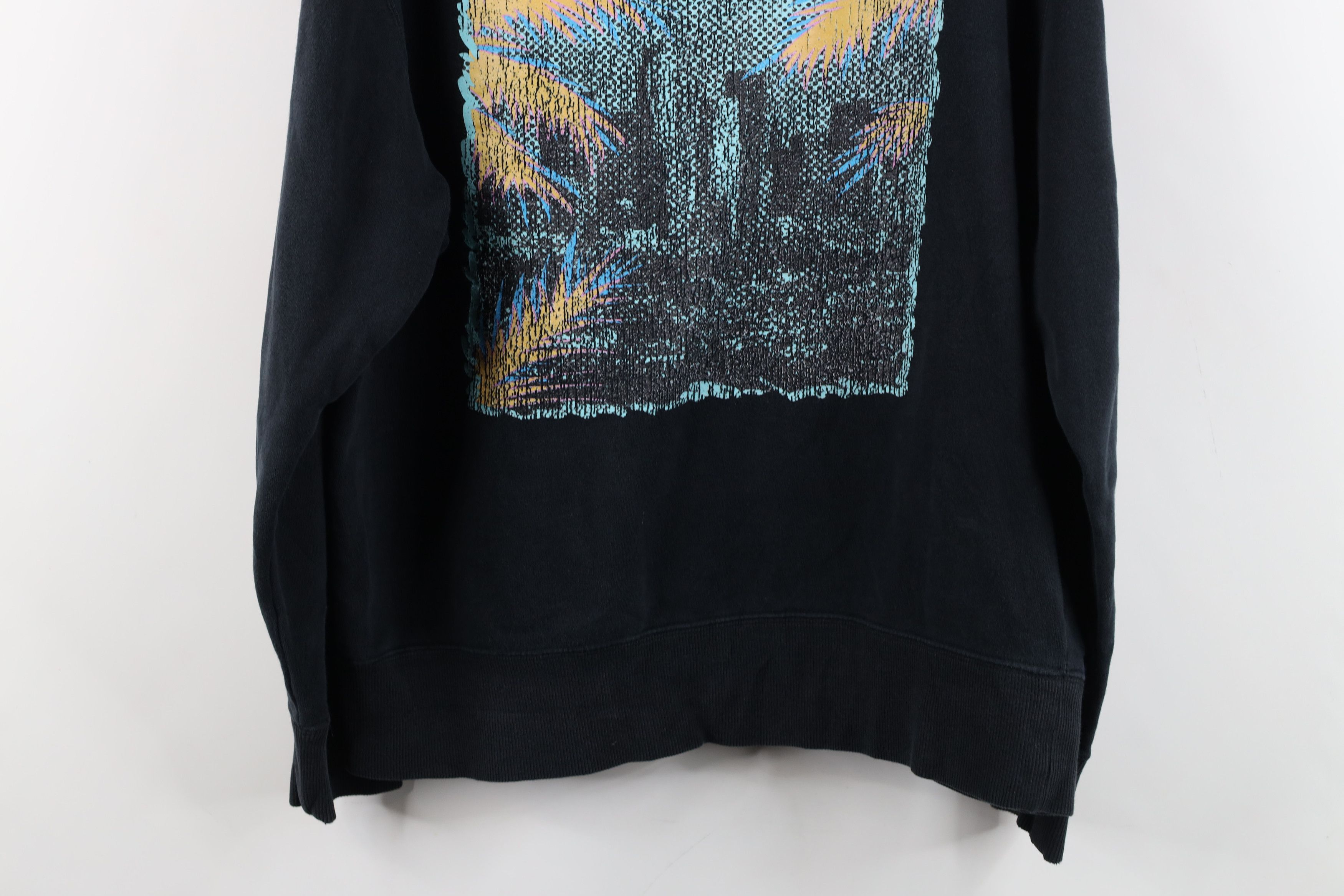 Vintage The Hundreds Spell Out Miami Hoodie Sweatshirt Black Size US M / EU 48-50 / 2 - 14 Thumbnail