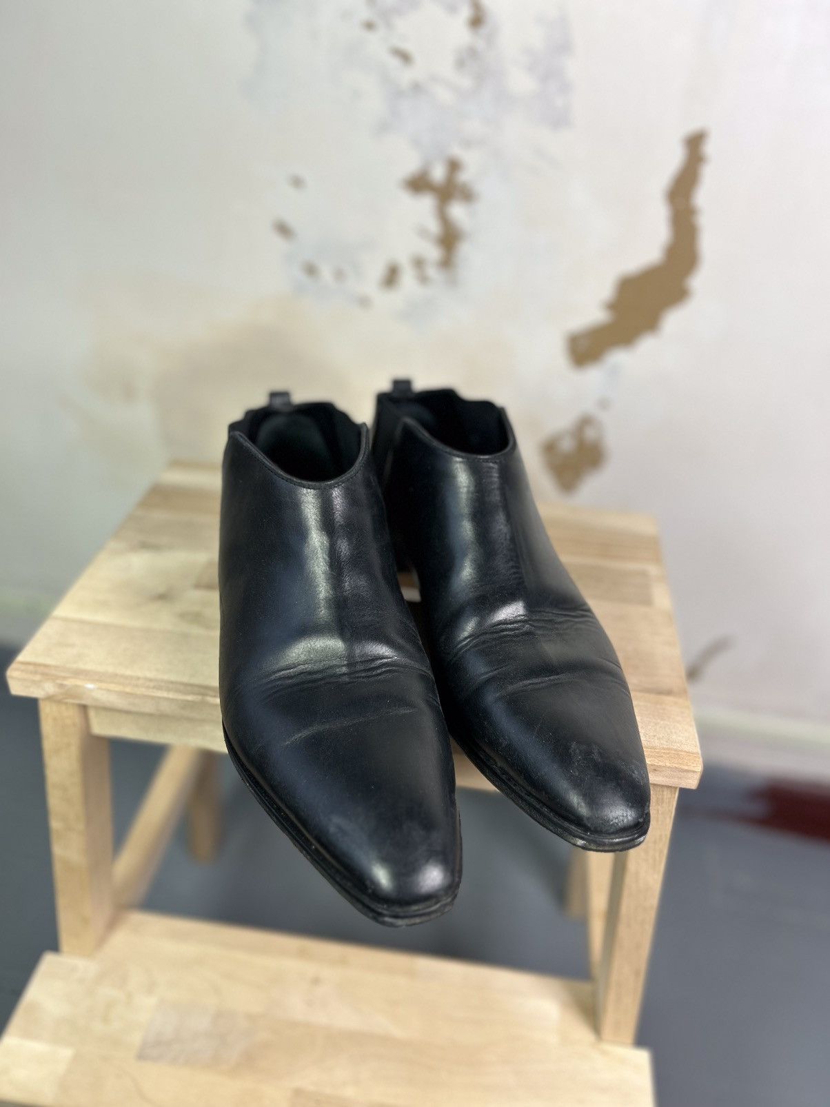 Z Zegna zegna boot leather shoes Size US 9 / EU 42 - 2 Thumbnail