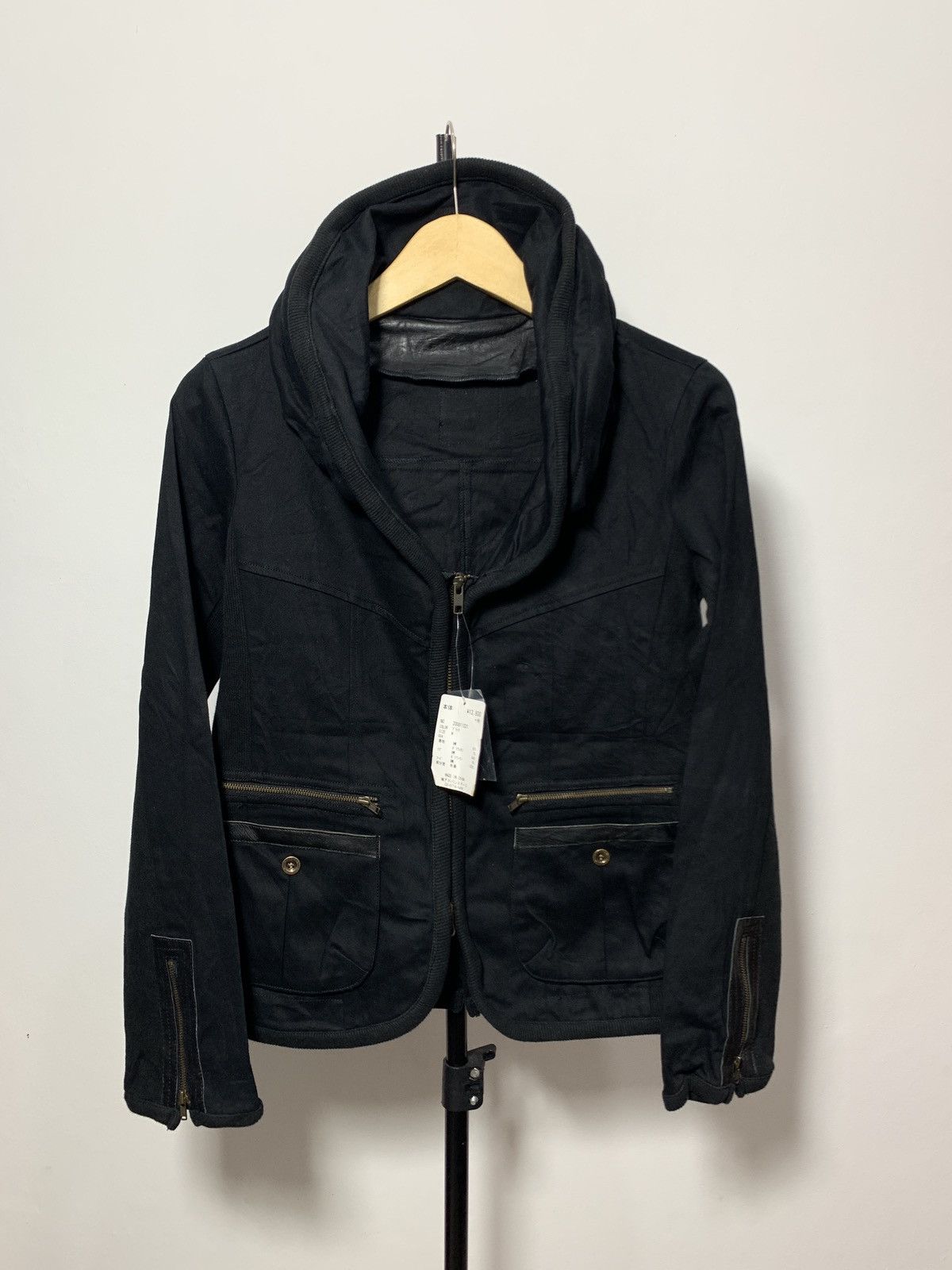 image of 1990S Brush 14Th Addiction Style Bono Jacket Lgb in Black, Men's (Size Medium)