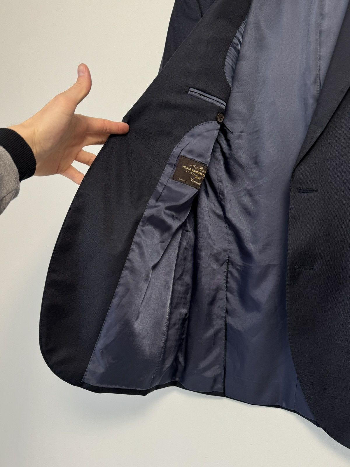 Suitsupply SUITSUPPLY Napoli Breast/Brescia Suit UK 36 Super 110's Wool Size 36R - 9 Thumbnail