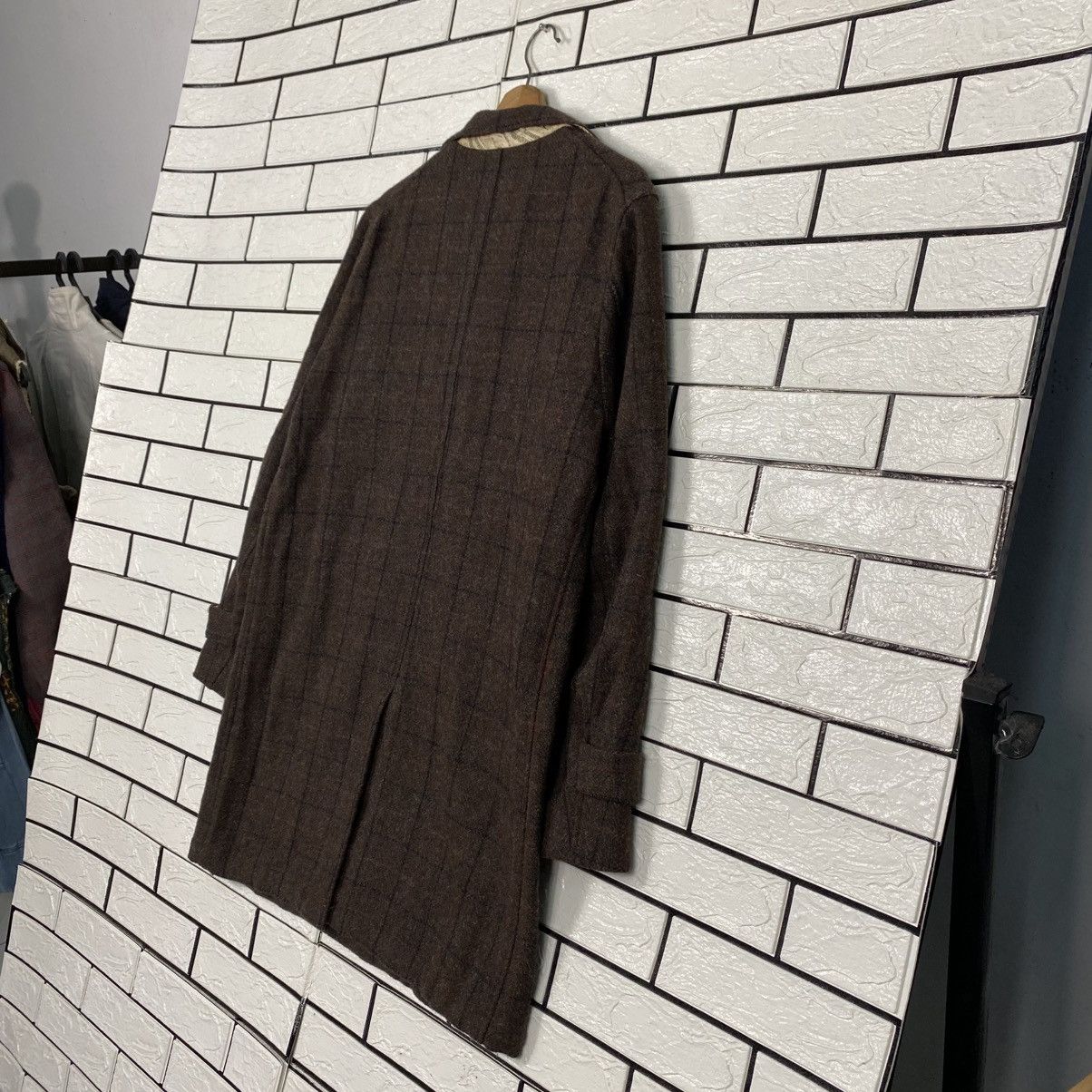 Japanese Brand Vintage Wool Jacket Tartan Blaket Nirvana Issey Miyake Size US L / EU 52-54 / 3 - 11 Thumbnail
