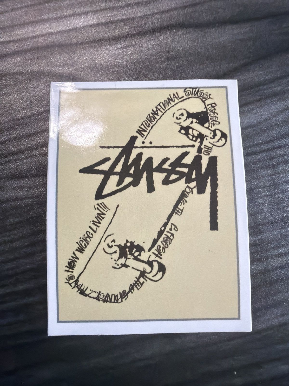 Stussy Stüssy International Skate Posse Sticker Size ONE SIZE - 1 Thumbnail