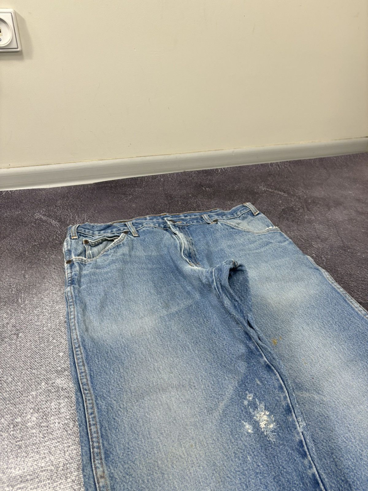 Dickies Vintage Dickies Regular Fit Y2K Faded Blue Work Denim Jeans Size US 36 / EU 52 - 12 Thumbnail