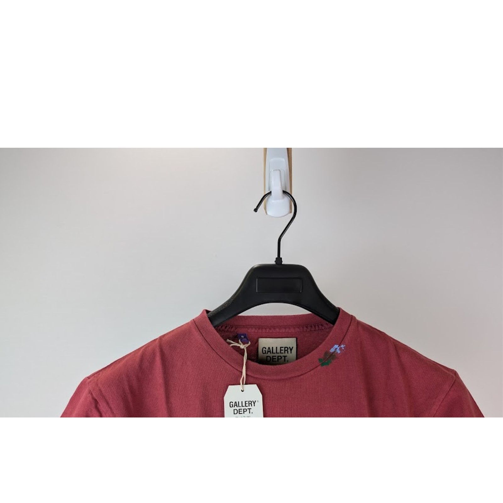Gallery Dept. o1rshd1 Vintage Logo Painted T-Shirt in Brick Red Size US XXL / EU 58 / 5 - 3 Thumbnail