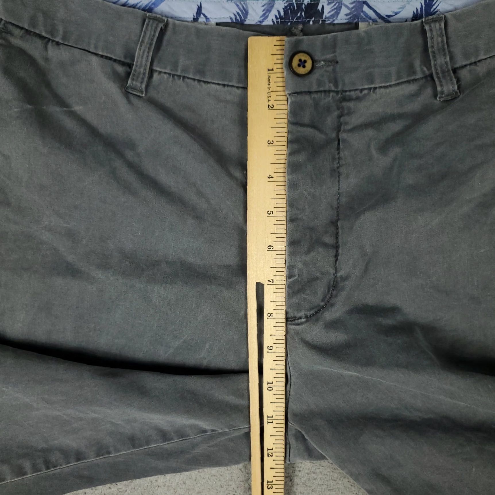 Tommy Bahama Tommy Bahama Pants Mens 38x30 Gray Stretch Cotton Blend Chino Trousers Size US 38 / EU 54 - 5 Thumbnail